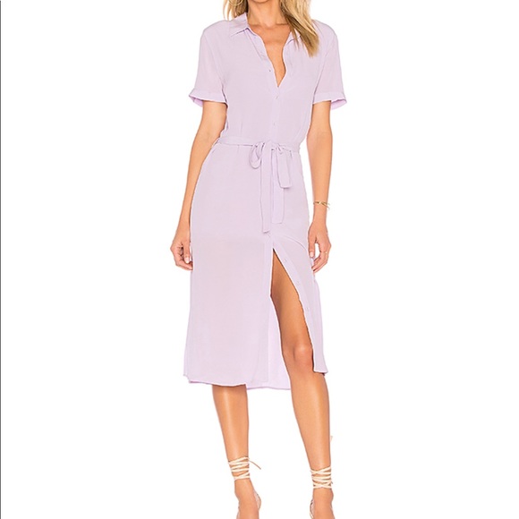 L’Academie Dresses & Skirts - L’Academie ‘The Shirt Dress’ Lilac